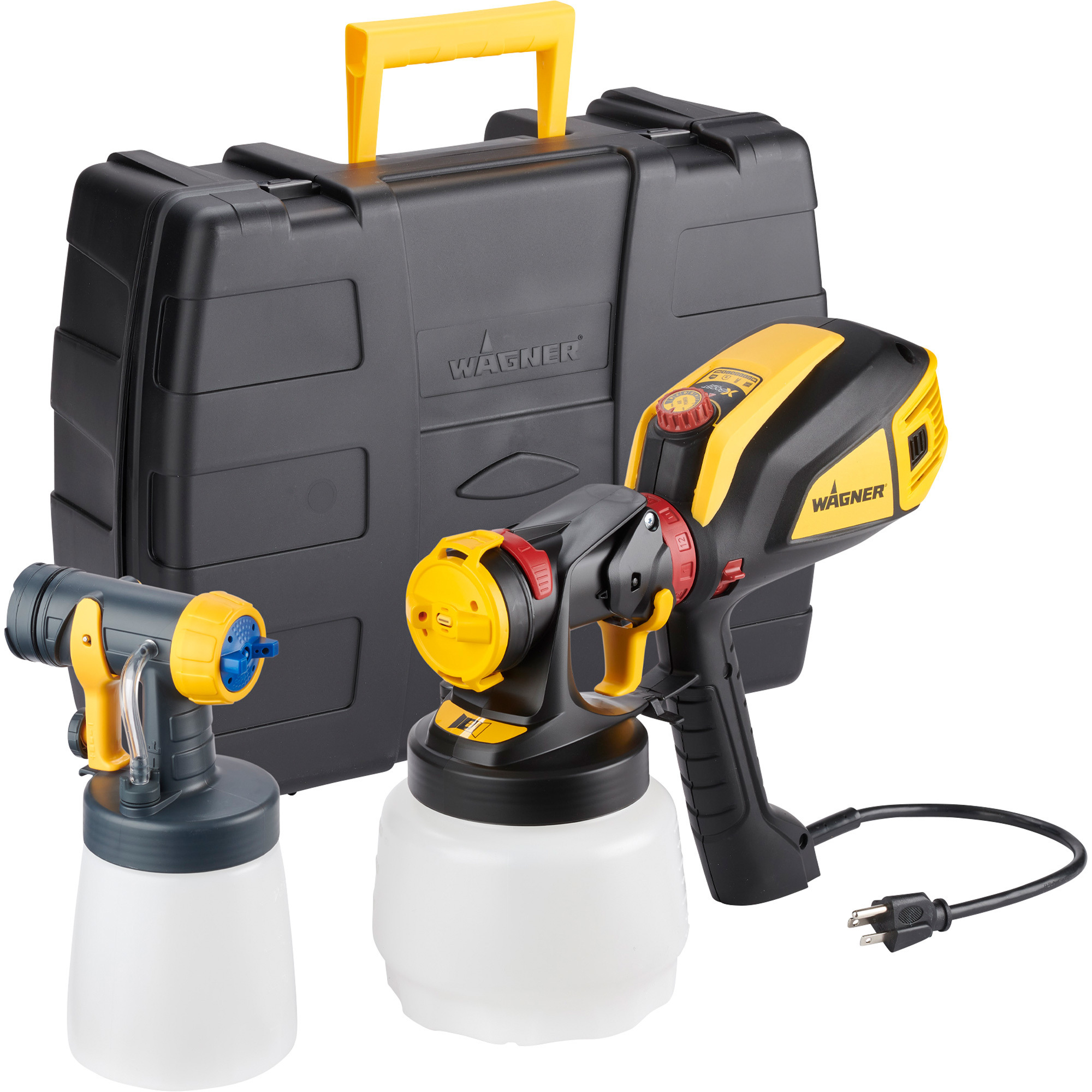Wagner FLEXiO 590 Handheld HVLP Paint Sprayer, 120V, 8 Amp, Model# 0529010